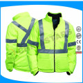 Мягкая функциональная светоотражающая защитная зимняя рабочая куртка
